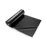 5 x 100 FT Plastic Sheeting Heavy Duty, 10Mil Thick Plastic Sheeting Roll, Plastic Drop Cloth Painters Tarp, Polyethylene Covering for Crawl Space Vapor Barrier, Multi-Purpose, Black